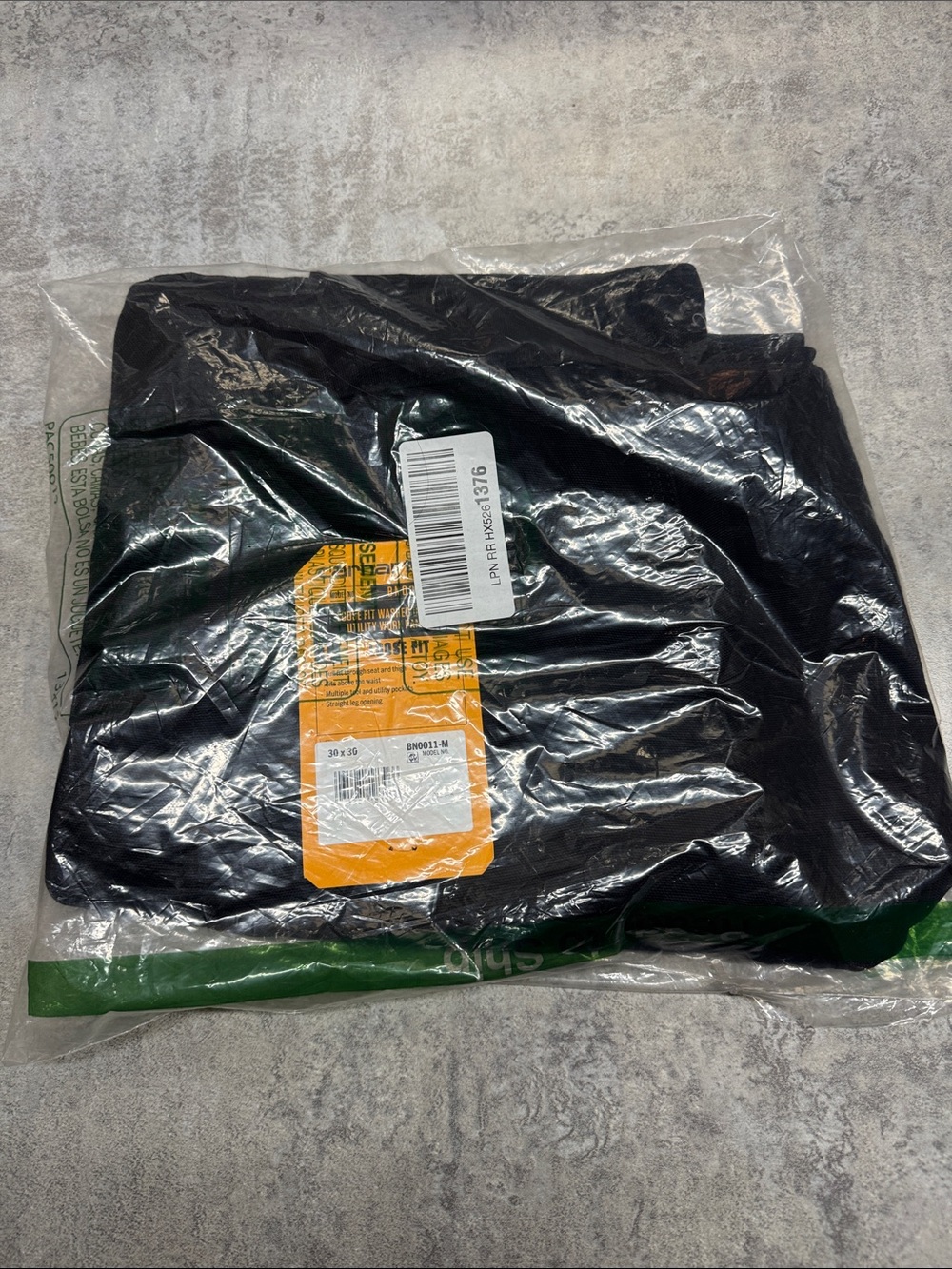 Carhartt Black Loose Fit Utility Work Pants